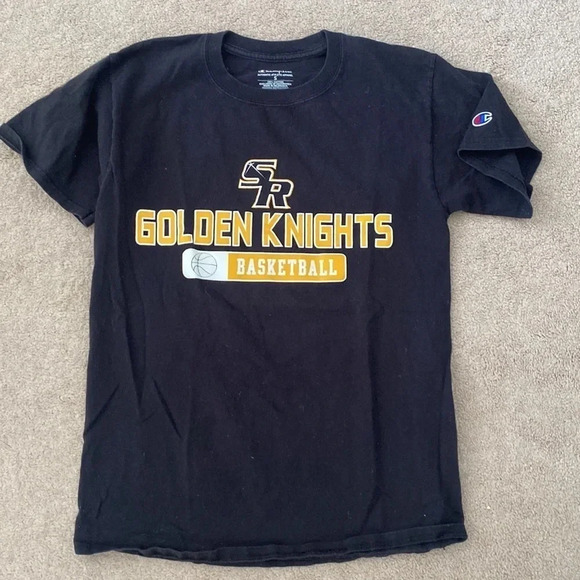 St. Rose Golden Knights black T-shirt size small - Picture 1 of 4